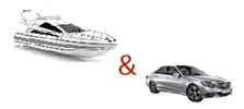Transfer bandara dengan mobil & perahu