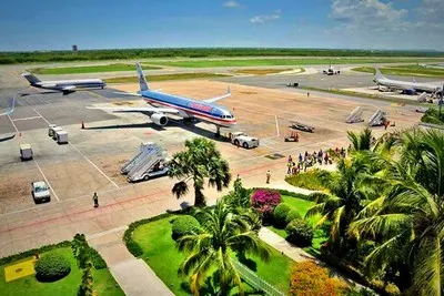 Tiba di Bandara Punta Cana