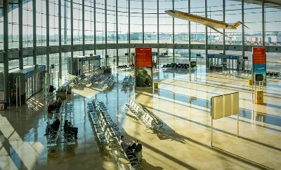 Di dalam Bandara Valencia