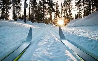 Resor ski dekat stasiun kereta Cherkessk