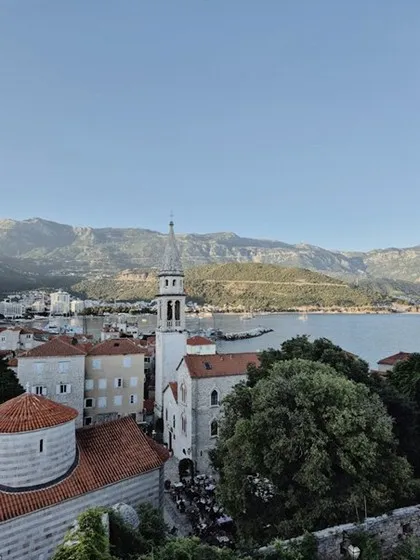 Kompleks Benteng Budva di Montenegro