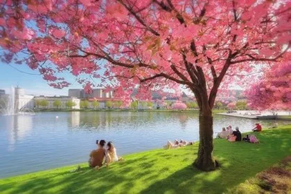 Negeri Ajaib Bunga Sakura