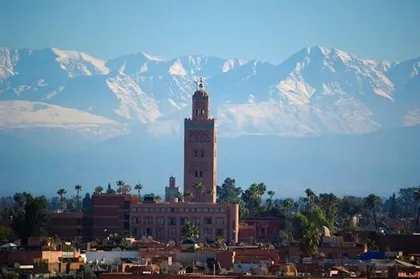Musim semi yang nyaman di Marrakech, Maroko