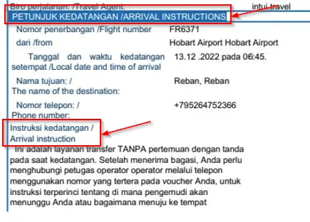 instruksi dalam voucher cara menemukan pengemudi