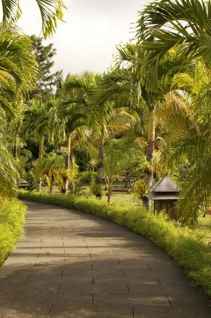 Pemandangan panorama Mauritius